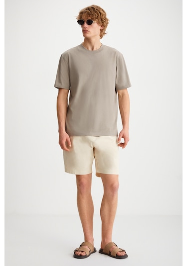 Alessandro Erkek 4'lü Organik Pamuk Regular Kalın Dokulu Bisiklet Yaka Pmb/ Gri/ Vzn/ Byz T-shirt