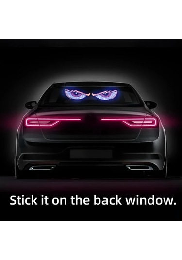 Willowhaven 2pcs Smart Devil's Eye Led Işık Multi Renkli 11 Mod 10 Yanıp Sönen 1 Sabit Mod Usb Dekoratif Aydınlatma