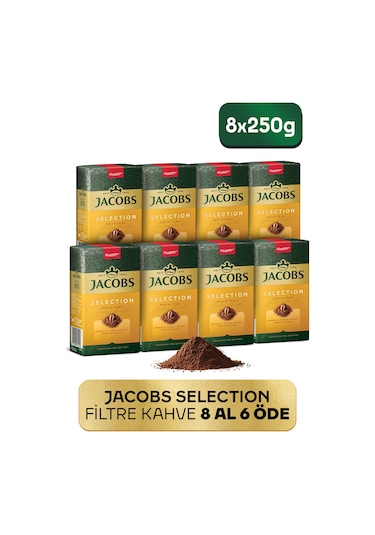 Jacobs Selection Filtre Kahve 8 x 250 G