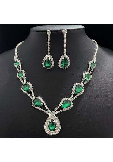 Arion N8666-gre1 Kolye Ve Küpe Seti