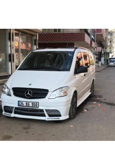 Mercedes Viano Izgaralı+ledli Ön Tampon Eki