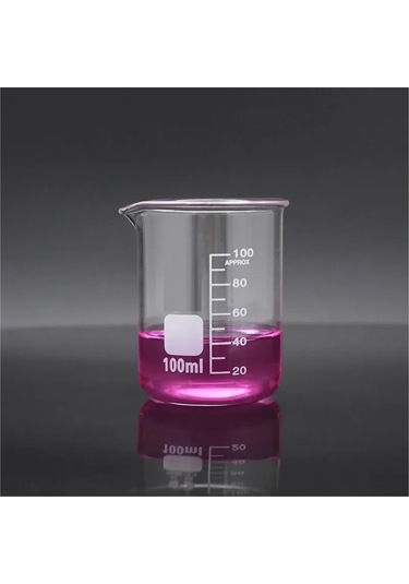 Cam Beher Seti 3 Parça, 1'er Adet 100ml, 150ml Cam Beher Ve 200mm