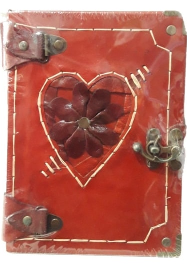 El Yapımı Deri Defter 24x17 245 Yaprak N11.1248