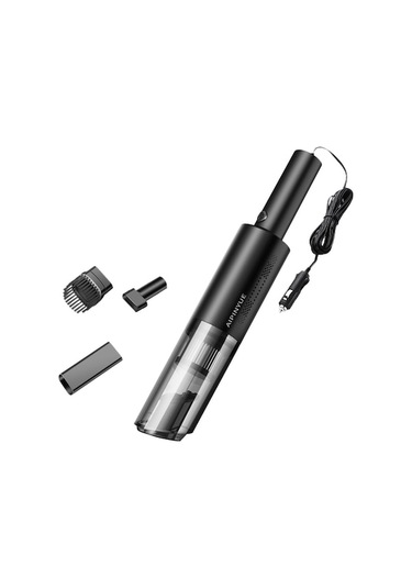 6000pa Güçlü Emme, 2 Fırça Ucu Ve Yıkama Eliptik Filtre İle Siyah A9 Mini El Tipi Araç Süpürgesi - 120w Kablolu Temizlik Aleti Siyah Siyah