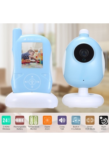 Bosphorusboutique Vkemall Telsizi Otomatik Monitörü Kamera Kablosuz Desteği Bebek Bebek + Rc