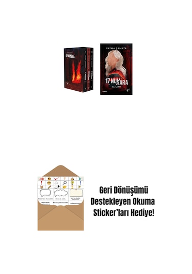 17 Numara Serisi Kutulu Set Ciltli + 17 Numara - Katliam + Okuma Sticker'ları