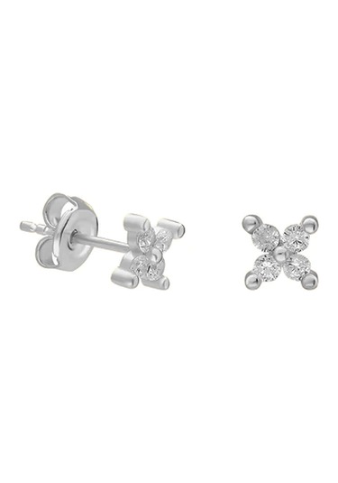 Mini Çiçek Küpe 717084 Silver