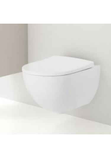 Geberit Acanto Rimfree Asma Klozet Ve Kapak Takımı, Beyaz