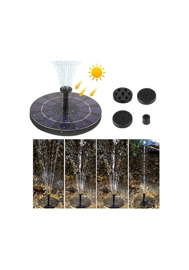 Xiyyadms Güneş Enerjili Suyu Dökülen Kuş Banyosu, Havuz Ve Bahçe İçin Kayar Pompa, Doğal Görünüm, Verimli Ve Tasarrufcu
