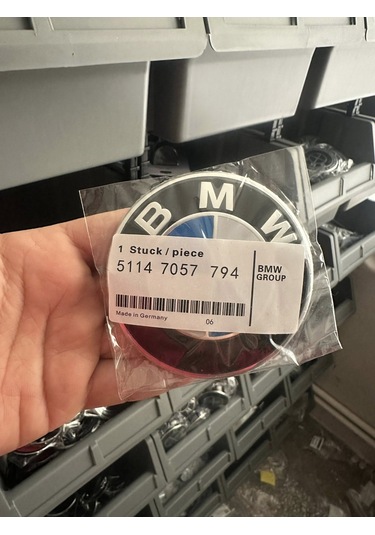 Bmw F16 82mm Kaput Bagaj Logo Amblem Oem Kalite
