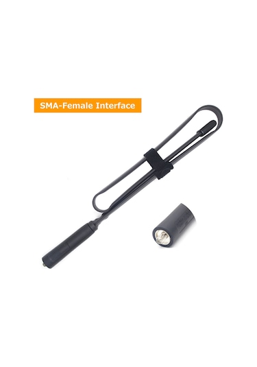 Gajeena 72cm Katlanabilir Sma-female Anten, Çift Bantlı Vhf/uhf 144/430mhz , 3.5dbi Yüksek Kazanç, Çok Marka Uyumlu Radyolar İçin