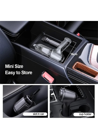 Yifomall Güçlü 19000pa Emişli Kablosuz Araç Ve Ev Temizleme Şarjlı El Süpürgesi - 4000mah Batarya 111 Karakter