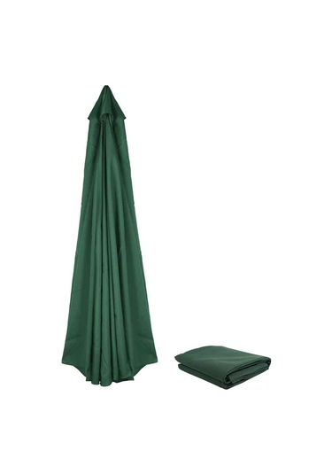 Monyee 2 Metre Yeşil Bahçe Şemsiyesi Değişim Kanopyası - Uv Koruyucu, Su Geçirmez, 6 Kollü, Yüksek Dayanıklı Poliester