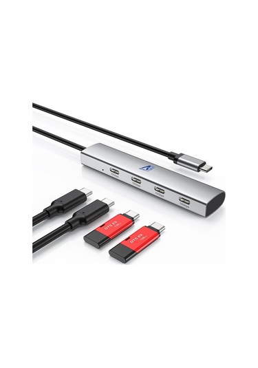 Uhp01-017 Apollobell 4 Portlu Usb C 3.2 Gen 2 Hub