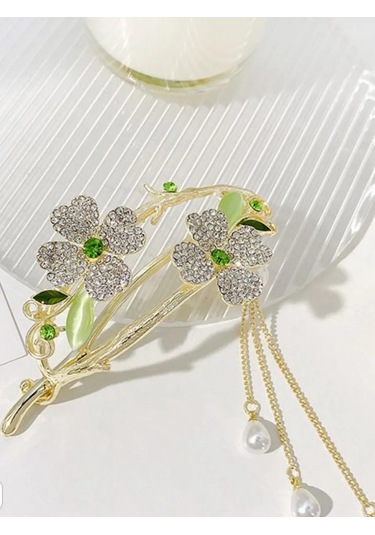 Catalea Family Çiçekli Saç Klipi 390061181 Altın