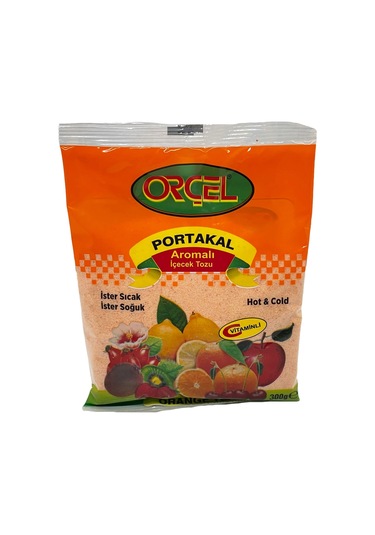 Orçel Portakal Aramolı Toz İçecek 300 G