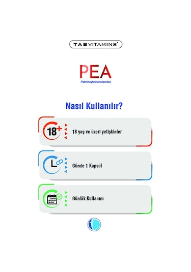 Tabvitamins Pea Palmitoiletanolamid 300 Mg 60 Kapsül