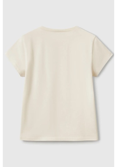 Benetton Kız Çocuk Tişört Fuşya