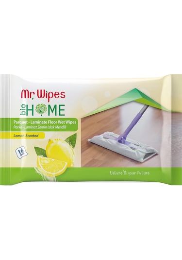 Mr. Wipes Parke Laminat Zemin Islak Mendili 16 Yaprak