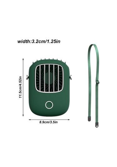 Boyun Fanı Taşınabilir Mini Usb Fanı 5v Şarj Edilebilir 0wfh29 Beyaz