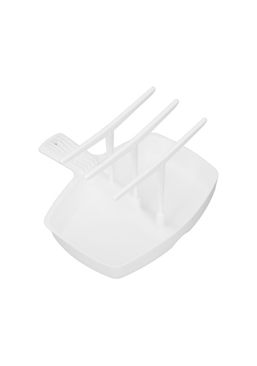 Konesam Pp Malzeme Mikrodalga Fırın Bacon Pişirici - Yağ Toplayıcı Tava İle 18 Parça, Crispy Sonuç, Yıkama Kolay Diğer