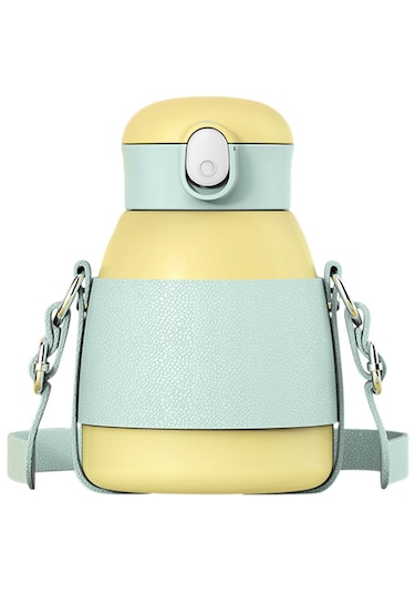 Suntek Spor Yetişkin Çocuklar Için Pipetli Vakum Yalıtım Sarı