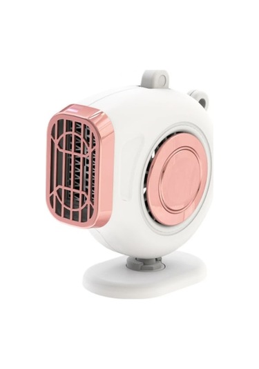 Rogfer Taşınabilir Araba Gösterge Paneli Elektrikli Isıtıcı Kış Buz Çözücü, Voltaj: 24v Beyaz