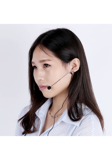 Maiyame Kablosuz Kulaklıklı Mini Yönlü Mikrofon - Sahne Ve Konuşmalar İçin