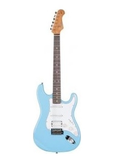 Kozmos Kst-Bswhss-Grwn-Dbl Hss Elektro Gitar+Kılıf+Askı+Ara Kablo