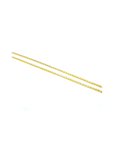Çelik Arpa Zincir Altın Kaplama Zn-119 Altın