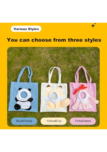 Geeksen Kedi Köpek Taşıma Çantası - 11 Pound'a Kadar Taşınabilir Çok Renkli Omuz Çantası Outdoor Seyahat İçin