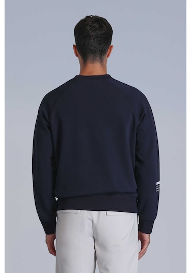 Lufian Erkek Sweat 112030144 Lacivert Lacivert