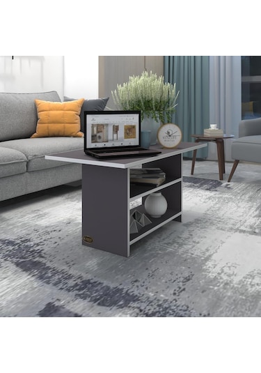 Kenzlife orta salon sehpası hamburg gri 045*090*50 yemek masası