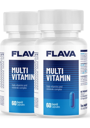 Multivitamin - 60 Kapsül X 2 Adet