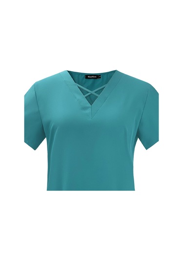 Suntek Kadın Scrubs Kozmetoloji Pet Shop Xl-mavi-göl