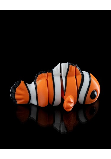 Sevimli Hareketli Palyaço Balık 12x8 Cm