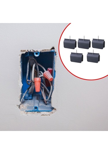 Pazly Suntek Priz İşaretleyicileri Gri Elektrik Alçıpan Adet 5 İk