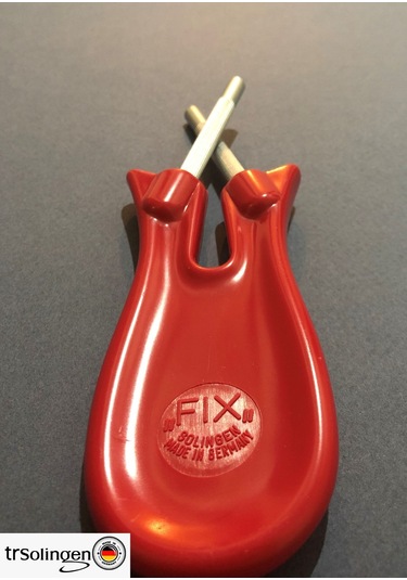 Solingen Kırmızı Pratik Bıçak Bileyici