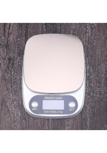 Suofeng 10 Kg Hassas Dijital Mutfak Terazi, Akıllı Lcd Ekranlı, Çelik Platform, 1g Hassasiyet, Tariflere Uygun, Pil Dahil Çok Renkli