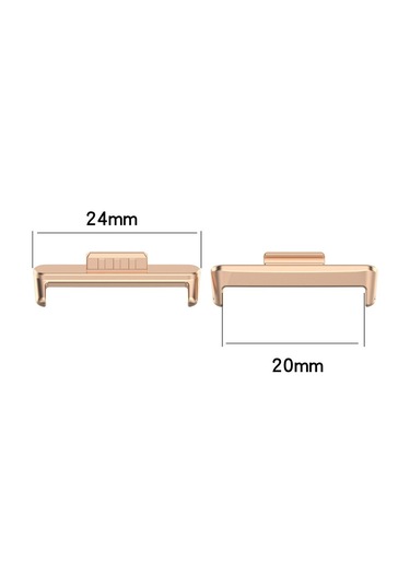 2 Adet Bileklik Kayışı Adaptörü Metal Bileklik Adaptörü Huawei Watch Fit 3 İçin Yeni Kordonlu Saat Konektörü