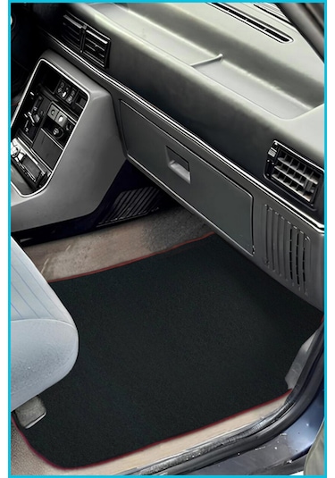 Renault Broadway R9 /11 Spring Fairway Flash 5 Parça Araç Halı Paspas Kırmızı Kenarlı Oto Paspas