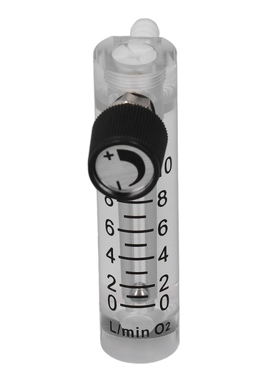 Tenfowee Akrilik Panel Tipi Gaz Akış Ölçer - 0-10 Lpm Aralığında Akış Kontrol Ve Ölçüm Aleti