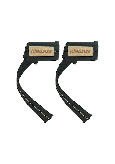 Kingsize Padded Lifting Straps Siyah Siyah