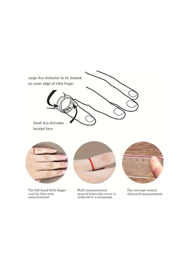 Altın M Horlama Önleyici Yüzük - Altın Kaplama, 3 Anti-horlama Boncuğu İle Rahat Akupresür Cihazı, Nefes Alma Ve Uyku Desteği İçin, 4 Boyutta Mevcut