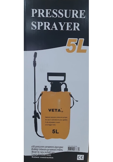 Veta Mekanik El Tipi 5 L İlaçlama Pompası