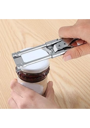 Ayarlanabilir Paslanmaz Çelik Manuel Konserve Açacağı, Konserve Açacağı, Şişe Açacağı, Kapak Açacağı, Konserve Çıkarıcı, Maşa, Kolay Açılır Mutfak Aksesuarları Diğer