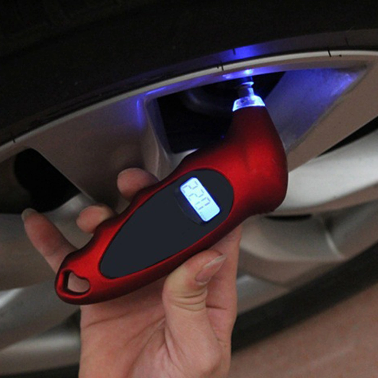 Padalink Dijital Lastik Basınç Ölçer, Arka Işık Lcd Ekranlı, 4 Ölçüm Birimi Psı/bar/kgf/cm²/kpa , Otomatik Sıfırlama, Ergonomik Tasarım