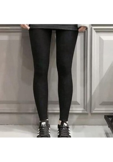 Kadın Siyah Orjinal Inceltici Korse Tayt SiYAH