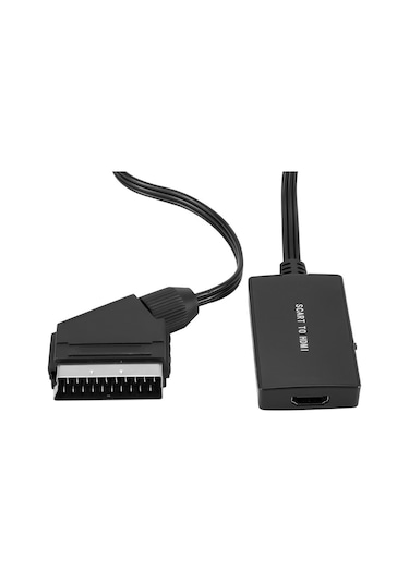 Scart To Hdmi 1080p AV Video Çevirici Dönüştürücü Adaptör