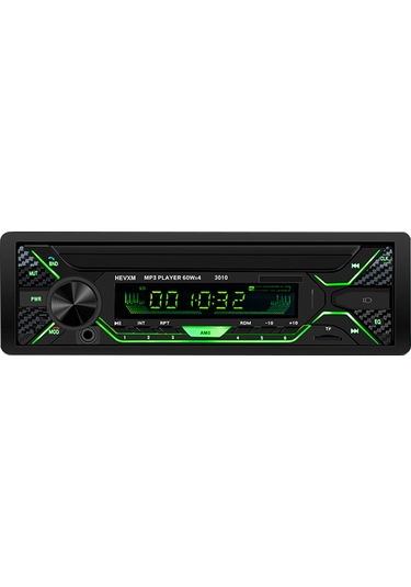 Jeehugo 12v Araç Bluetooth Mp3 Çalar: Usb/tf Destekli, Fm Radyo, Renkli Lcd Ekran, 60w Çıkış Gücü